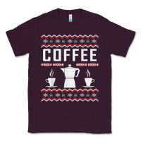 Plum coffee ugly sweater christmas Classic Tee - linhVisuals