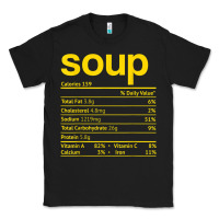 Black soup nutrition facts funny thanksgiving christmas food Classic Tee - linhVisuals