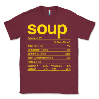 Burgundy soup nutrition facts funny thanksgiving christmas food Classic Tee - linhVisuals