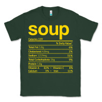 Sports Green soup nutrition facts funny thanksgiving christmas food Classic Tee - linhVisuals