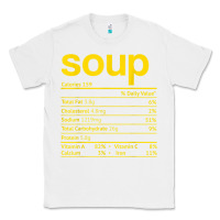 White soup nutrition facts funny thanksgiving christmas food Classic Tee - linhVisuals