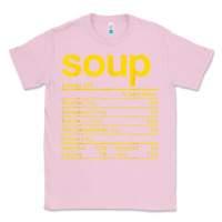 Bubblegum Pink soup nutrition facts funny thanksgiving christmas food Classic Tee - linhVisuals
