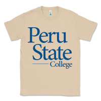Mushroom Peru State College Wordmark Classic Tee - linhVisuals