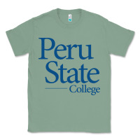 Sage Peru State College Wordmark Classic Tee - linhVisuals