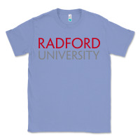 Colony Blue Radford University Wordmark Classic Tee - linhVisuals