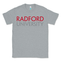Heather Grey Radford University Wordmark Classic Tee - linhVisuals