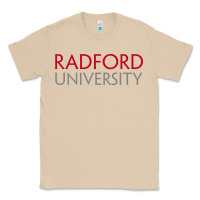 Mushroom Radford University Wordmark Classic Tee - linhVisuals