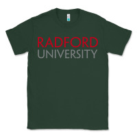 Sports Green Radford University Wordmark Classic Tee - linhVisuals