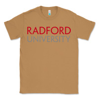 Toasted Coconut Radford University Wordmark Classic Tee - linhVisuals