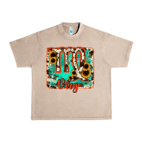 French Oak virgo turquoise cowhide Urban Heavy Tee - RanaPortraitStore