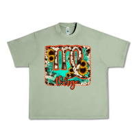 Oil Green virgo turquoise cowhide Urban Heavy Tee - RanaPortraitStore