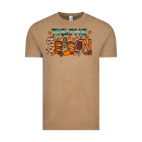 Vintage Coffee tis the season football Vintage Tee - RacoonDesign