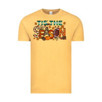 Vintage Mustard tis the season football Vintage Tee - RacoonDesign