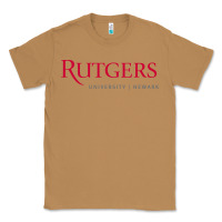 Toasted Coconut Rutgers University Newark Logotype Classic Tee - linhVisuals