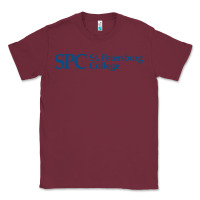 Burgundy St. Petersburg College Classic Tee - linhVisuals