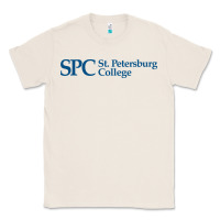 Natural St. Petersburg College Classic Tee - linhVisuals