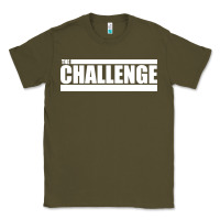Army Green the challenge Classic Tee - linhVisuals