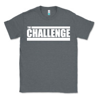 Charcoal Heather the challenge Classic Tee - linhVisuals