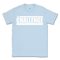 Dusty Blue the challenge Classic Tee - linhVisuals