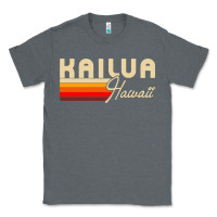 Charcoal Heather kailua hawaii Classic Tee - linhVisuals