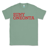 Sage Suny Oneonta Wordmark Classic Tee - linhVisuals