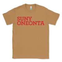 Toasted Coconut Suny Oneonta Wordmark Classic Tee - linhVisuals