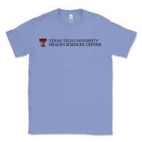 Colony Blue Texas Tech University Health Sciences Center Wordmark Classic Tee - linhVisuals