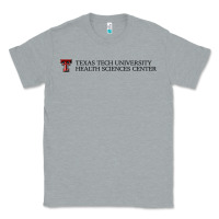 Heather Grey Texas Tech University Health Sciences Center Wordmark Classic Tee - linhVisuals
