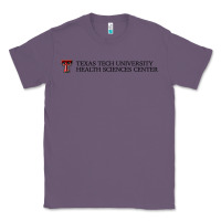 Lavender Texas Tech University Health Sciences Center Wordmark Classic Tee - linhVisuals