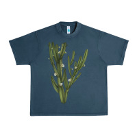 Midnight Navy cereus jamacaru Urban Heavy Tee - LillyAllenDesigns