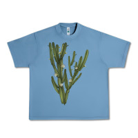 Pebble Blue cereus jamacaru Urban Heavy Tee - LillyAllenDesigns