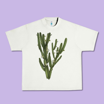 Cereus Jamacaru Urban Heavy Tee Designed By Lillyallendesigns