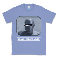 Colony Blue klaatu barada nikto Classic Tee - linhVisuals