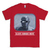 Red klaatu barada nikto Classic Tee - linhVisuals