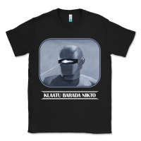 Black klaatu barada nikto Classic Tee - linhVisuals