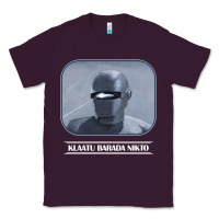 Plum klaatu barada nikto Classic Tee - linhVisuals