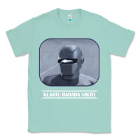 Seafoam klaatu barada nikto Classic Tee - linhVisuals