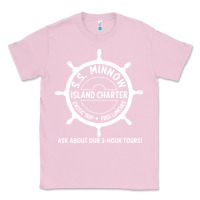 Bubblegum Pink s.s. minnow tour Classic Tee - linhVisuals