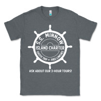 Charcoal Heather s.s. minnow tour Classic Tee - linhVisuals