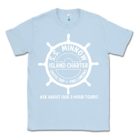 Dusty Blue s.s. minnow tour Classic Tee - linhVisuals