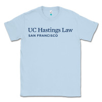 Dusty Blue Uc Hastings Wordmark 2019 Classic Tee - linhVisuals