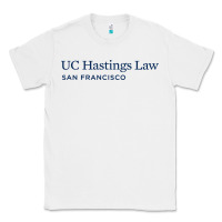 White Uc Hastings Wordmark 2019 Classic Tee - linhVisuals