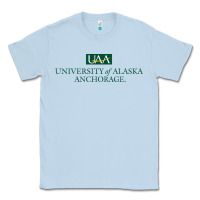 Dusty Blue University Of Alaska Anchorage Classic Tee - linhVisuals