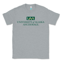 Heather Grey University Of Alaska Anchorage Classic Tee - linhVisuals
