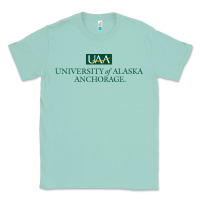 Seafoam University Of Alaska Anchorage Classic Tee - linhVisuals