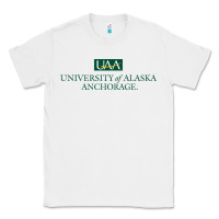White University Of Alaska Anchorage Classic Tee - linhVisuals
