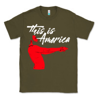 Army Green this is america meme Classic Tee - linhVisuals