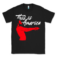 Black this is america meme Classic Tee - linhVisuals
