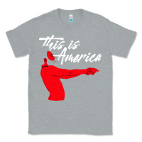 Heather Grey this is america meme Classic Tee - linhVisuals