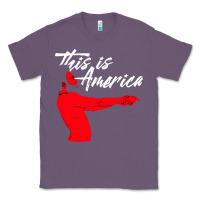 Lavender this is america meme Classic Tee - linhVisuals